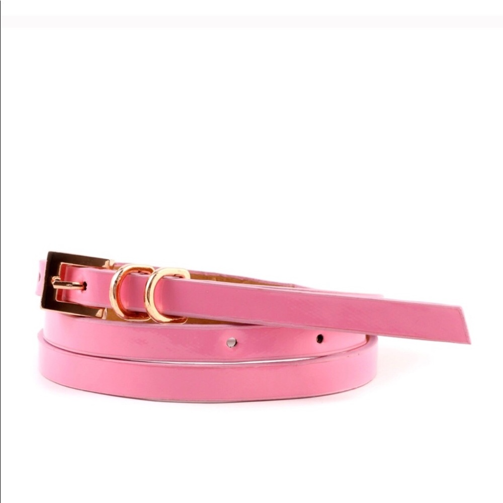 Cute & Thin Pink Belt